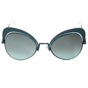 Fendi Dark Green Butterfly Sunglasses